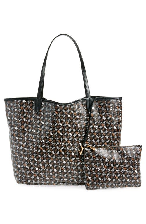 SAM EDELMAN SAM EDELMAN LARGE HARPER MONOGRAM SHOPPER TOTE