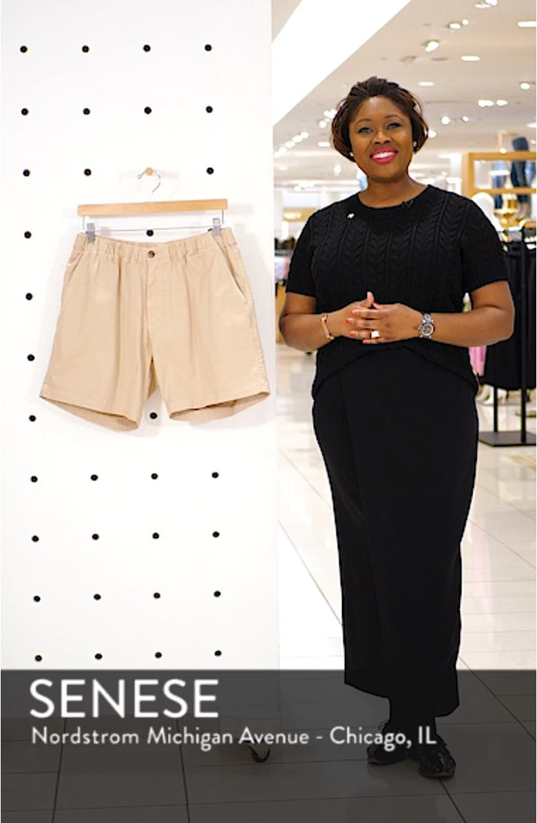 Snappers Elastic Waist 5.5 Inch Stretch Shorts, sales video thumbnail