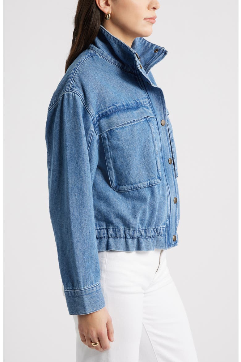 Denim Utility Jacket, Alternate, color, MEDIUM WASH