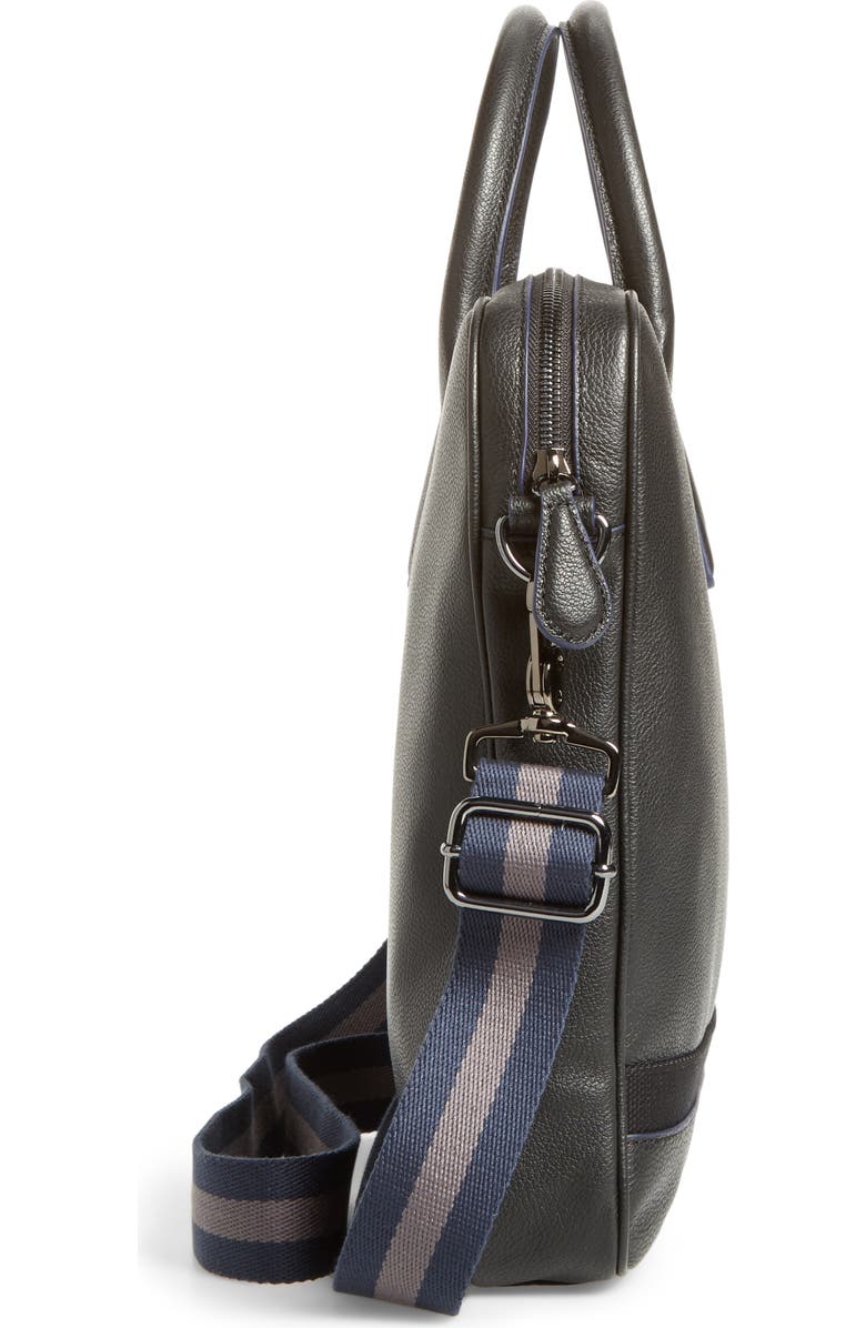 Ted Baker London Lowmee Leather Briefcase, Alternate, color,