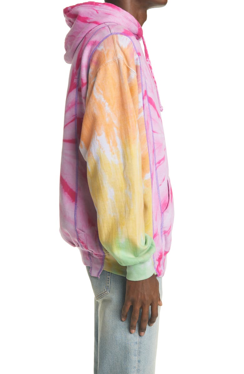 Needles 5 Cuts Tie Dye Cotton Hoodie, Alternate, color, 