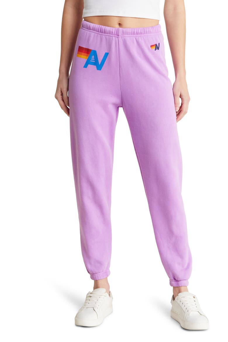AV Sweatpants, Main, color, NEON PURPLE