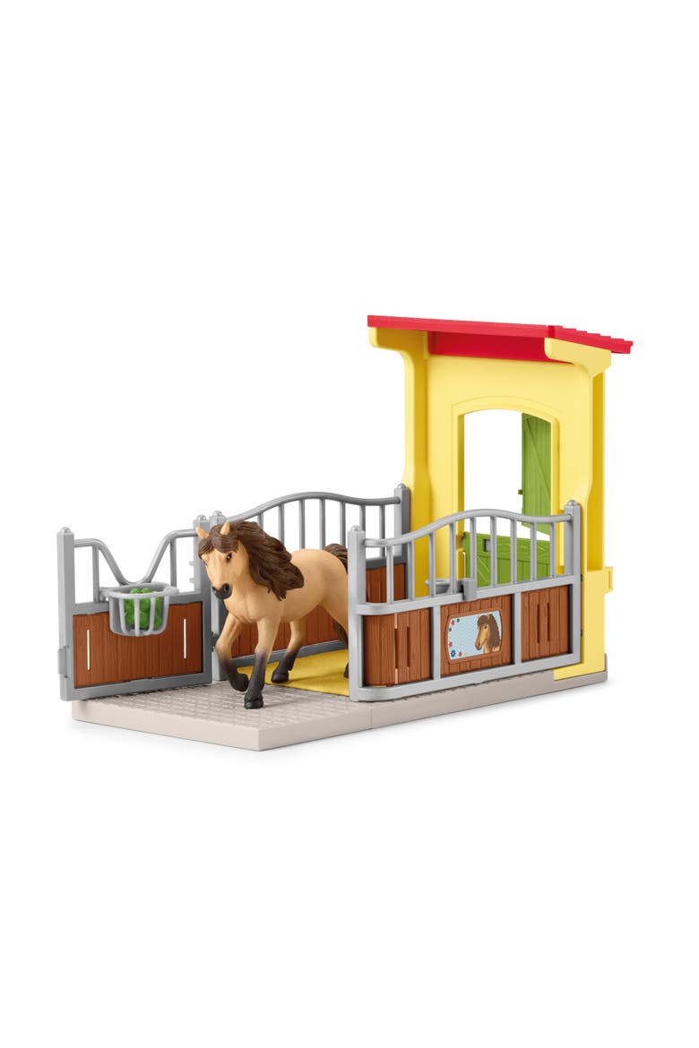 Pony Box With Iceland Pony Stallion, Main, color, Multicolored