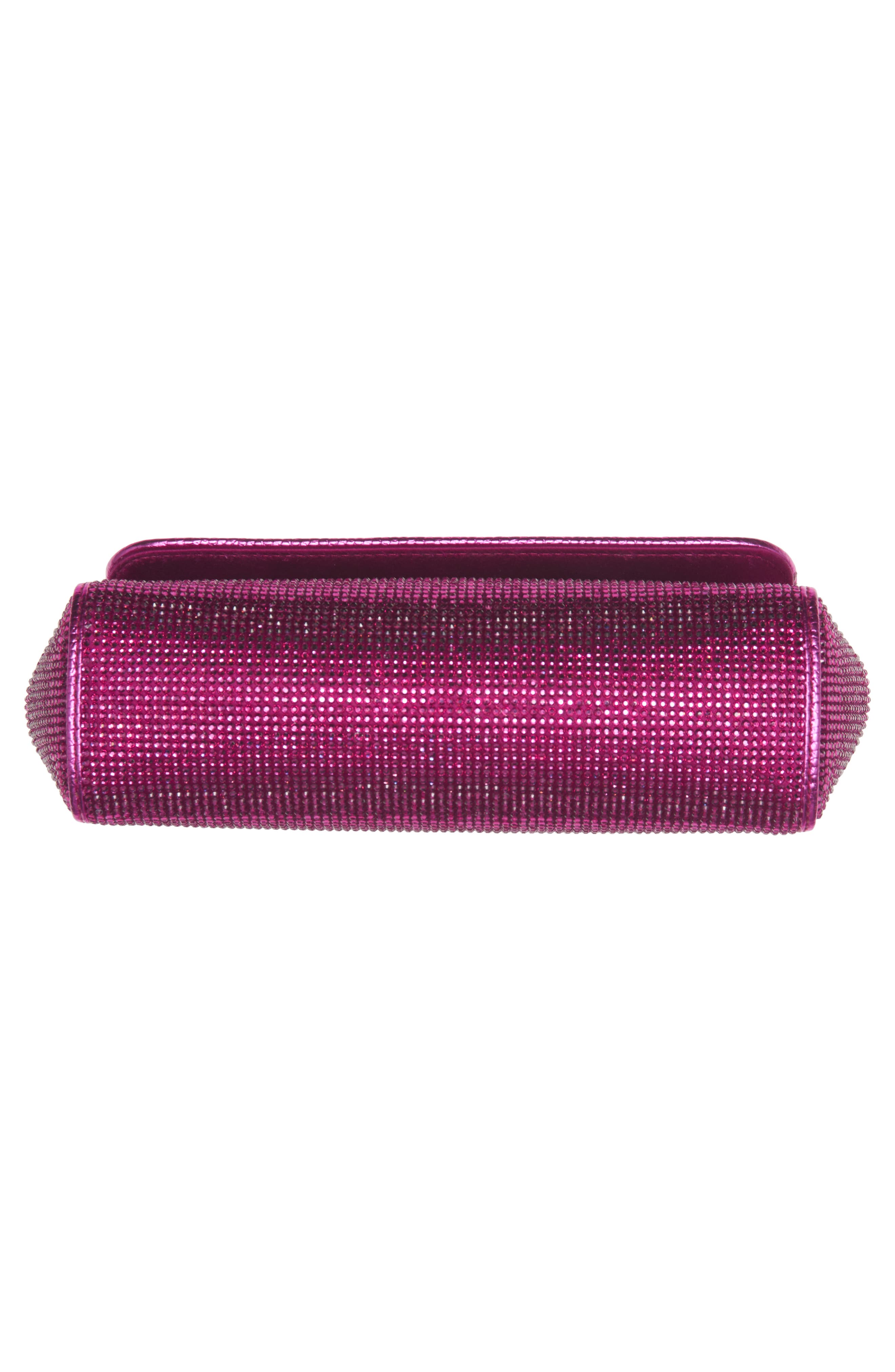 Dolce&Gabbana Small Sicily Satin & Rhinstone Handbag, Alternate, color, 