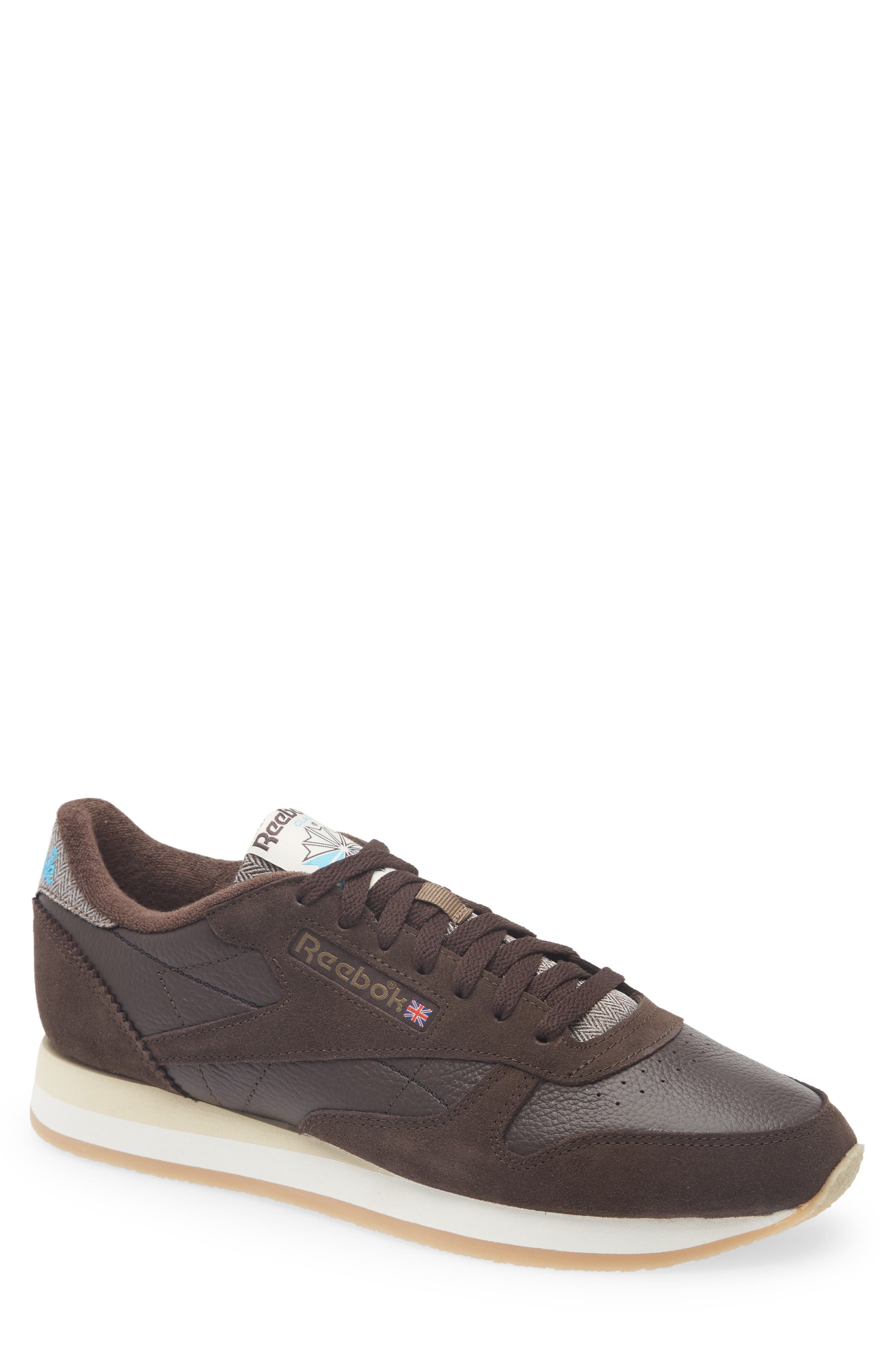 Reebok Classic Leather 1983 Vintage Sneaker, Main, color, Dark Brown/ Grey/ Chalk
