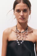 H&M Waterfall cord necklace
