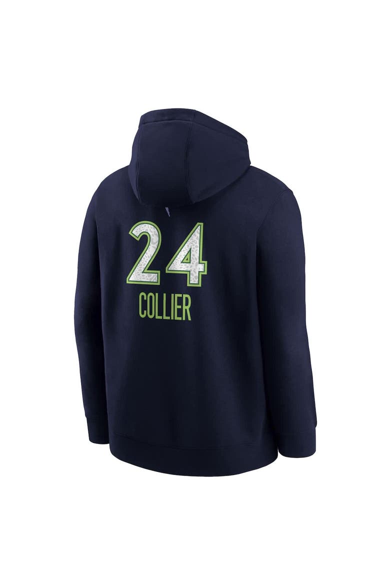 Men's Nike Napheesa Collier Navy Minnesota Lynx Explorer Edition Name & Number Pullover Hoodie, Alternate, color, Navy