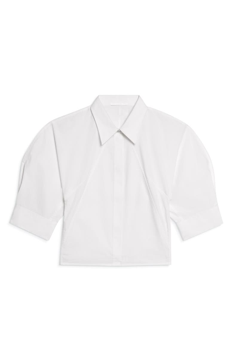 Helmut Lang Articulated Woven Shirt, Alternate, color, White