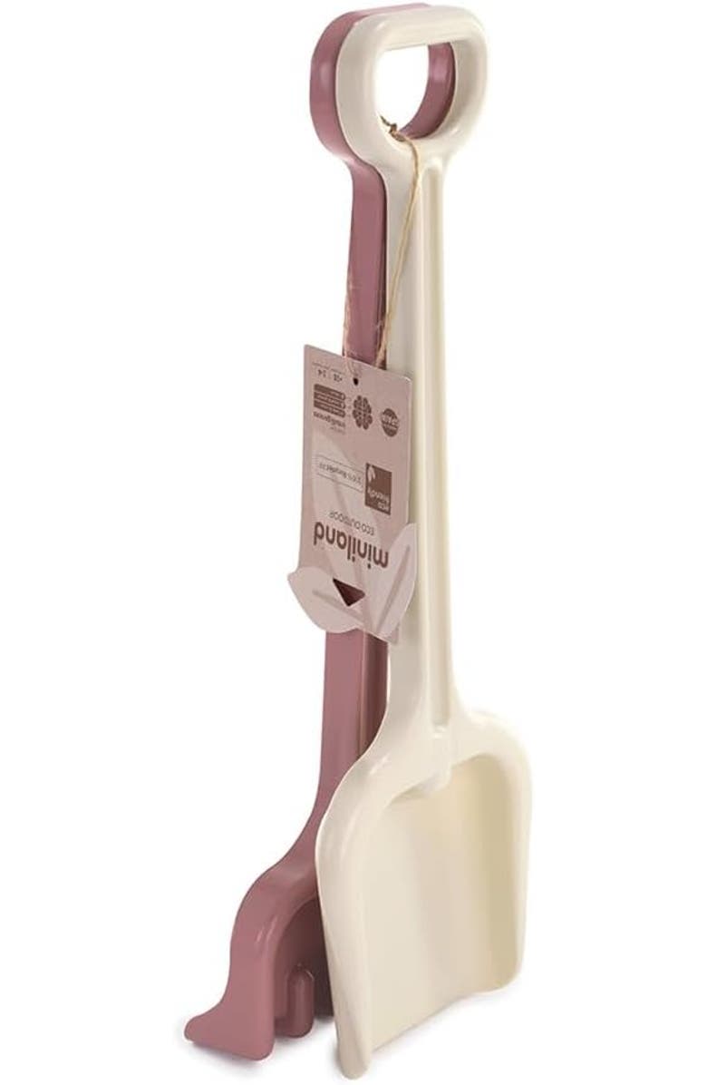 Miniland Eco Rake & Spade Set, Main, color, Multi