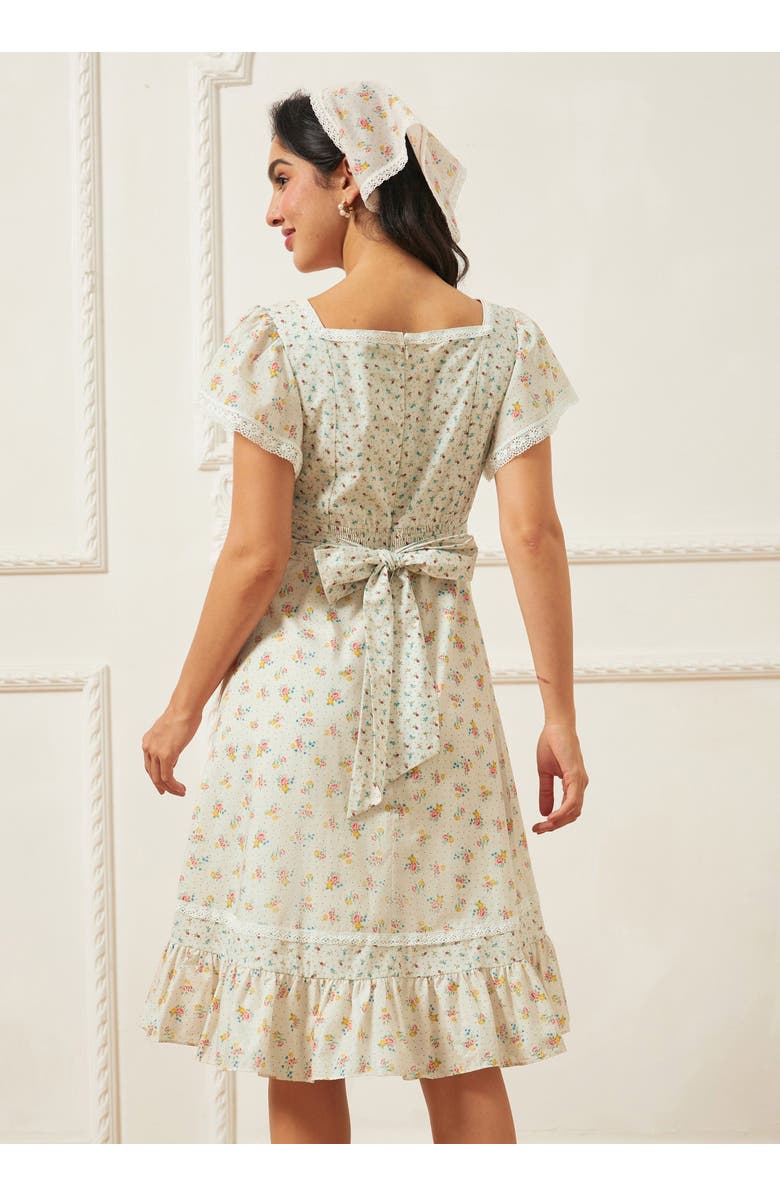 ModCloth Gabriella Cottagecore Babydoll Dress, ModCloth x Gunne Sax, Alternate, color, Mia Bouquet
