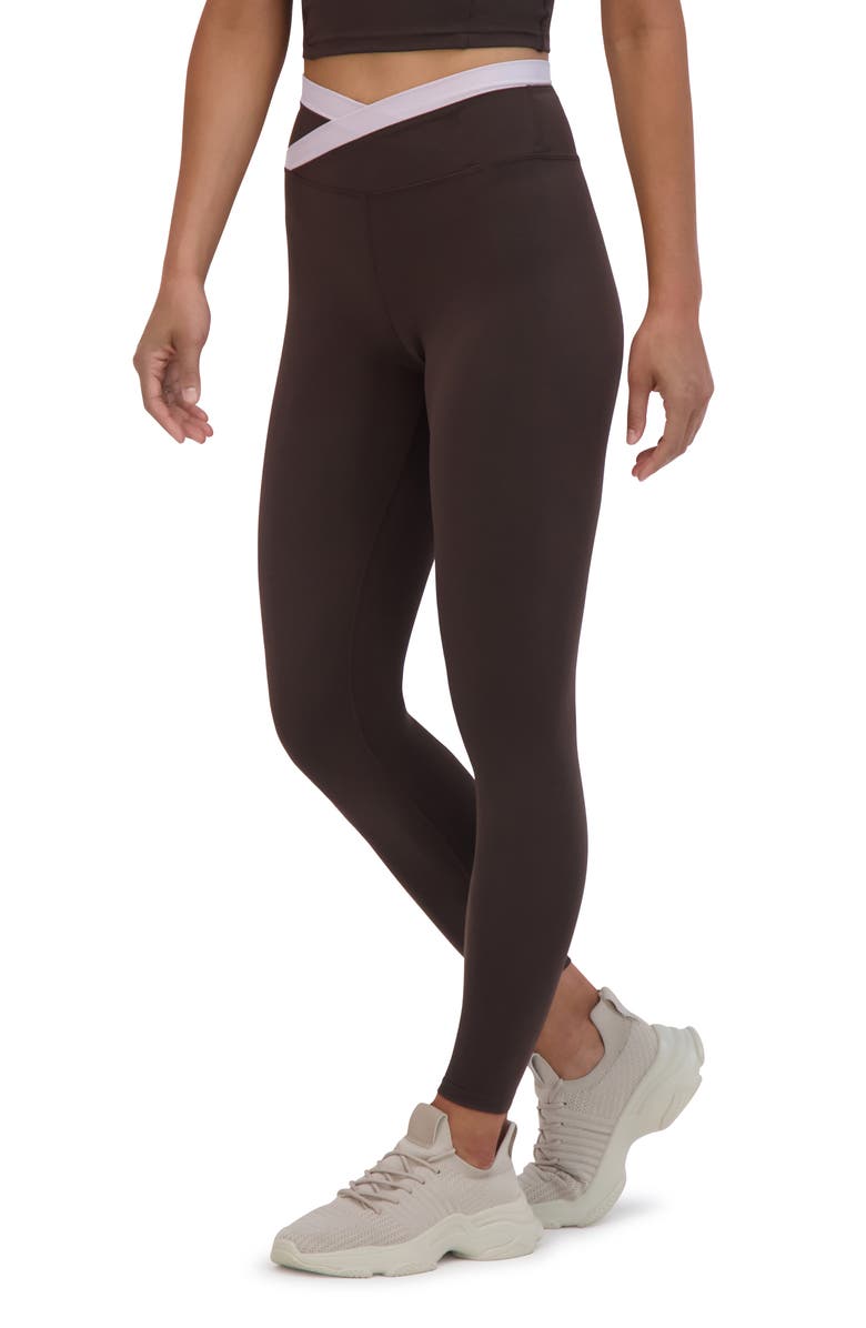 SAGE COLLECTIVE Tipped Crossover 7/8 Leggings, Alternate, color,
