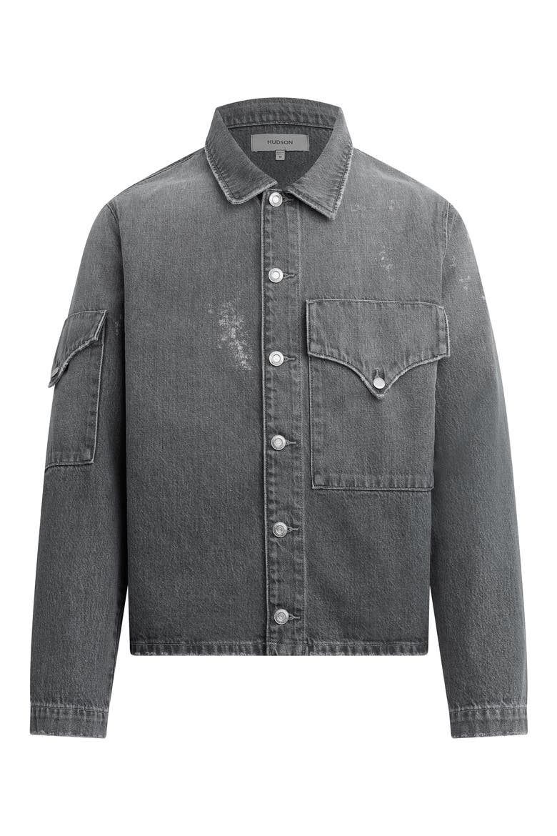 Flap Shirt Jacket, Main, color, ARMSTRONG