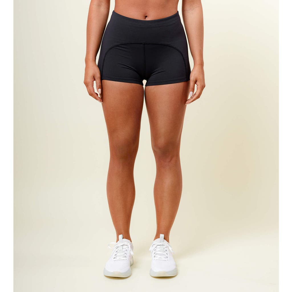 While On Earth™ Mid-rise Intent Short 3" In Black