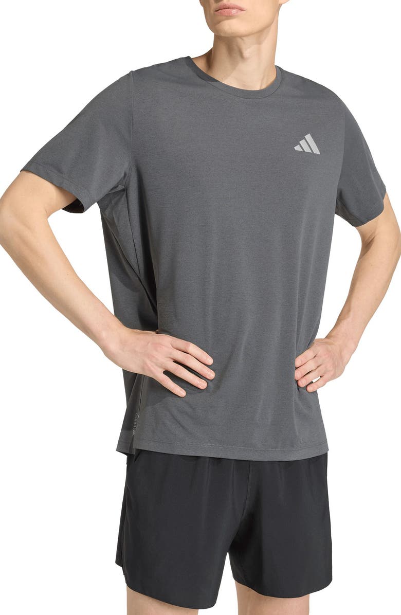 adidas Climacool Graphic T-Shirt, Main, color, Grey Six