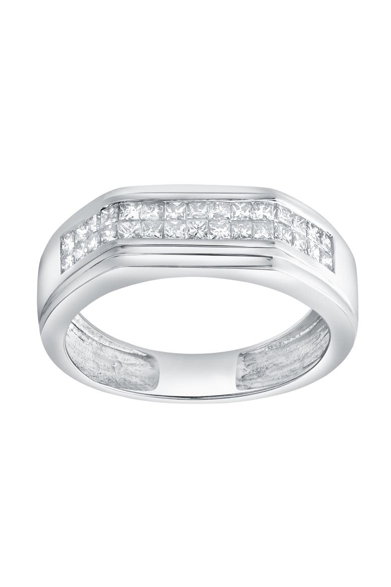 Luvian 0.50 Ct 10K Gold Diamond Band, Main, color, 10K White Gold