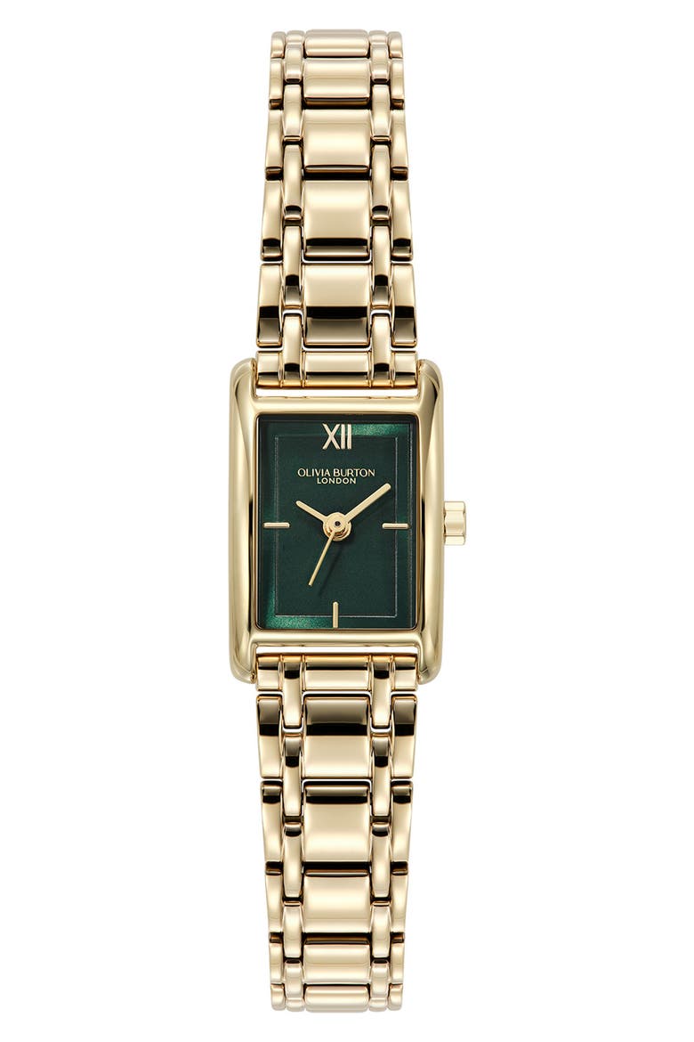 Petit Grove Bracelet Watch, 16mm, Main, color, GREEN