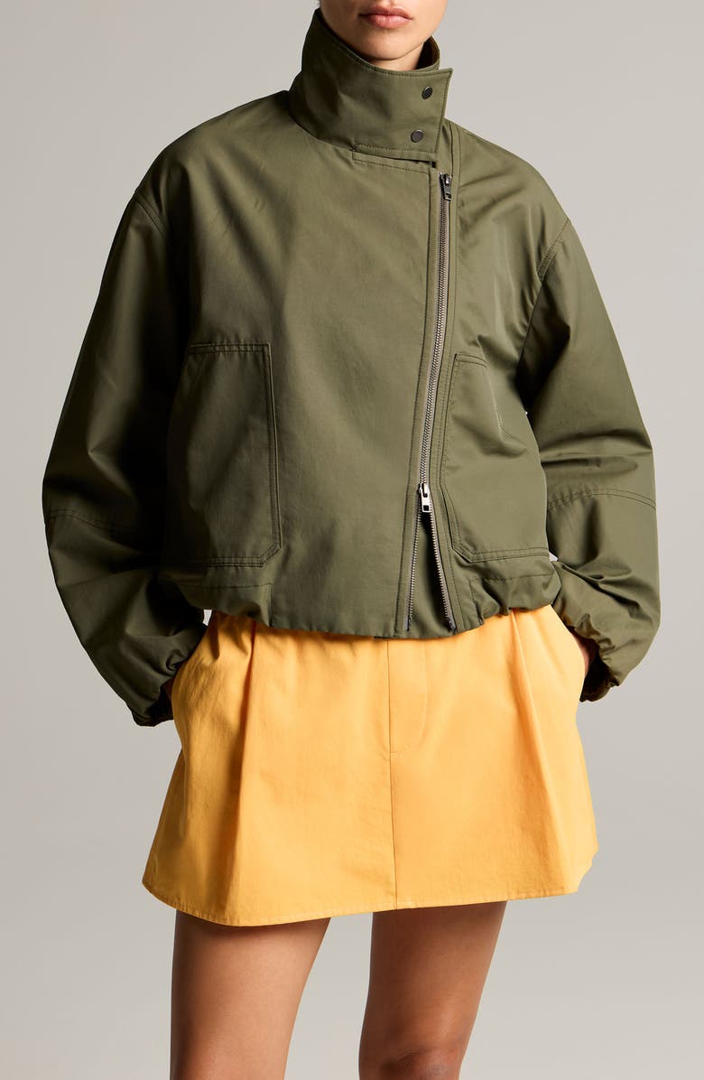 Vince Sculpted Parachute Jacket, Alternate, color, Pine Grove