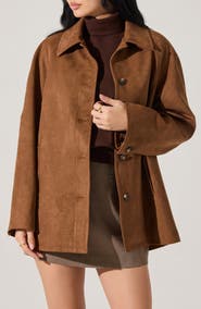 ASTR the Label Presleigh Faux Suede Jacket