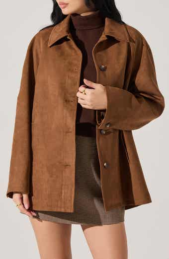 ASTR the Label Presleigh Faux Suede Jacket