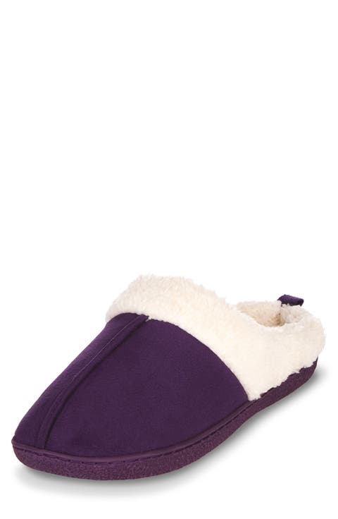 Faux Shearling Lined Slipper