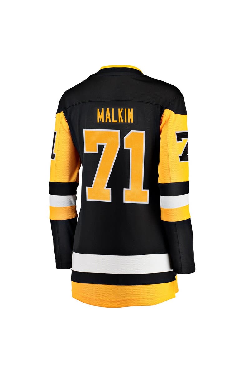 FANATICS Women's Fanatics Evgeni Malkin Black Pittsburgh Penguins Home Breakaway Player Jersey, Alternate, color, Black