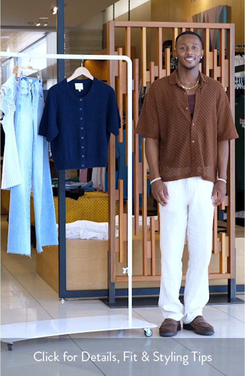 Cashmere & Wool Crop Cardigan, sales video thumbnail