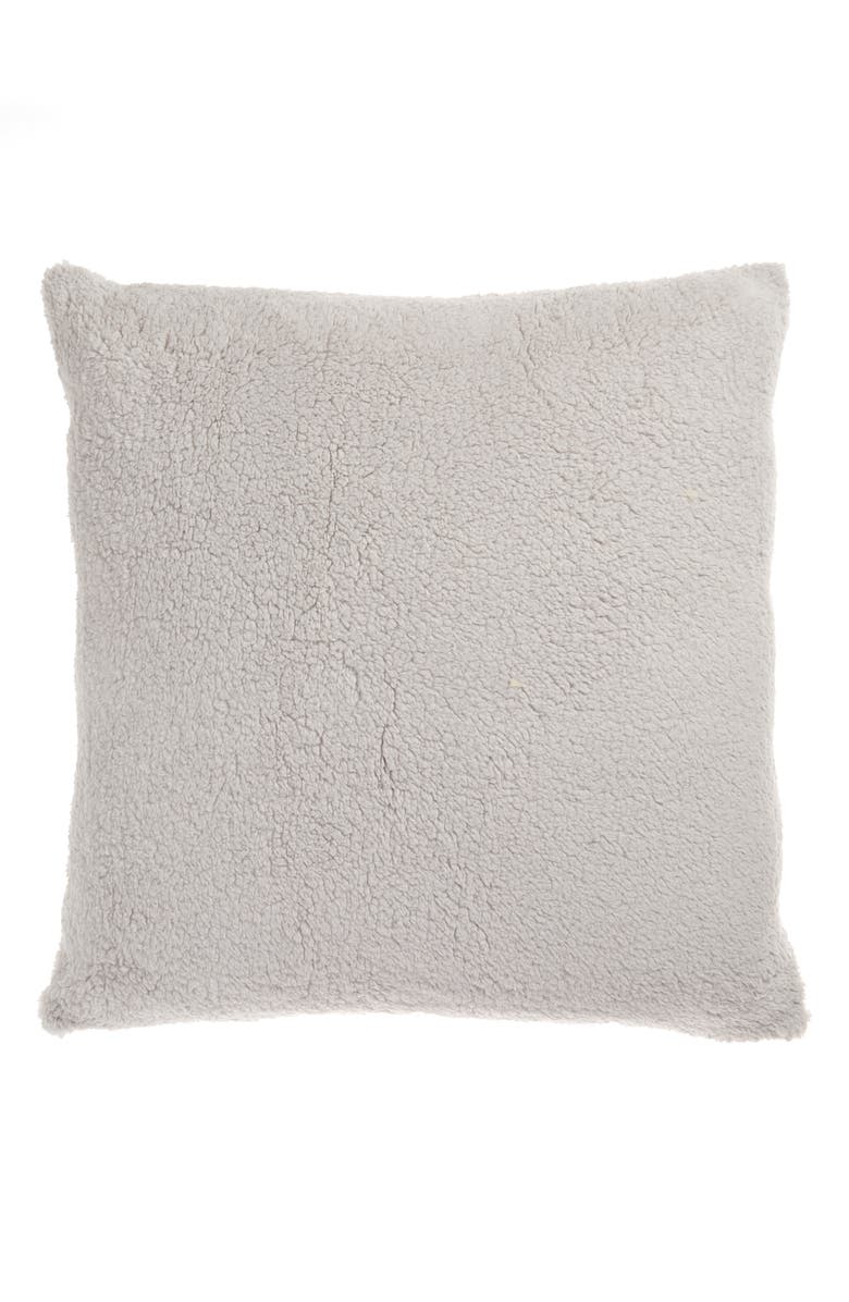 Nordstrom Pintuck Faux Fur Accent Pillow, Alternate, color,