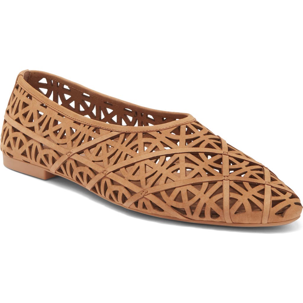 Jeffrey Campbell Skylark Flat In Brown