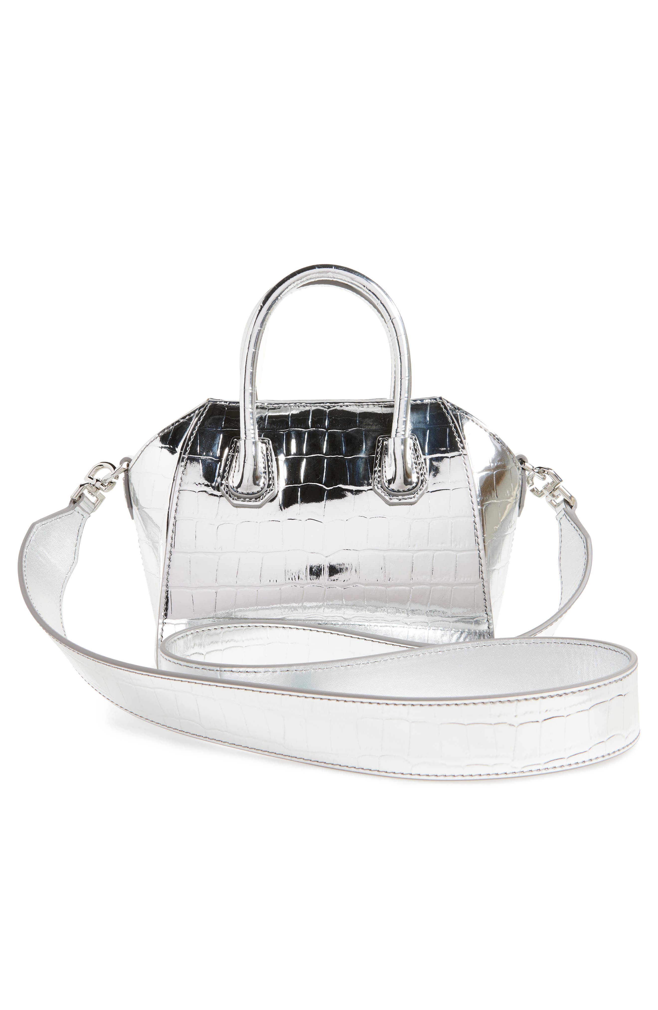 Givenchy Toy Antigona Leather Satchel, Alternate, color, 