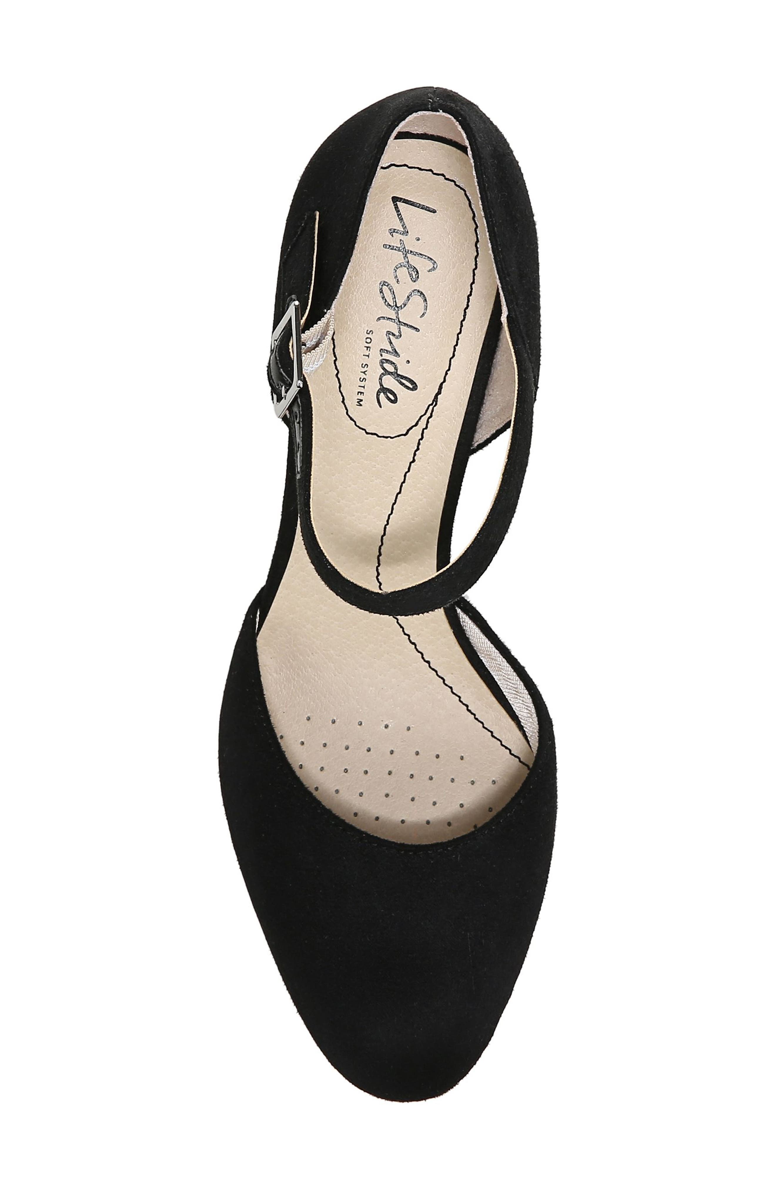LifeStride Jean Ankle Strap Pump, Alternate, color, 