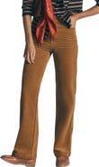 Boden High Waist Corduroy Straight Leg Jeans