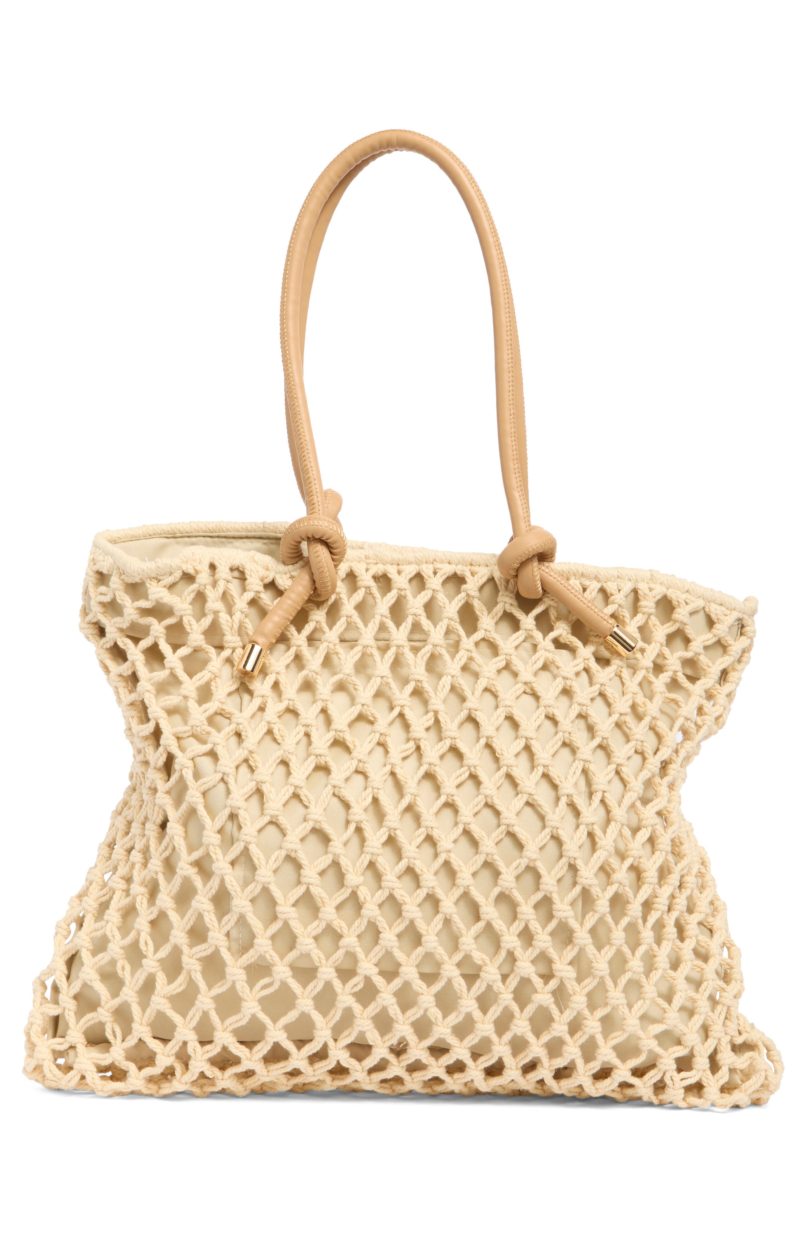 Collection XIIX Knotted Shoulder Bag, Alternate, color, Natural