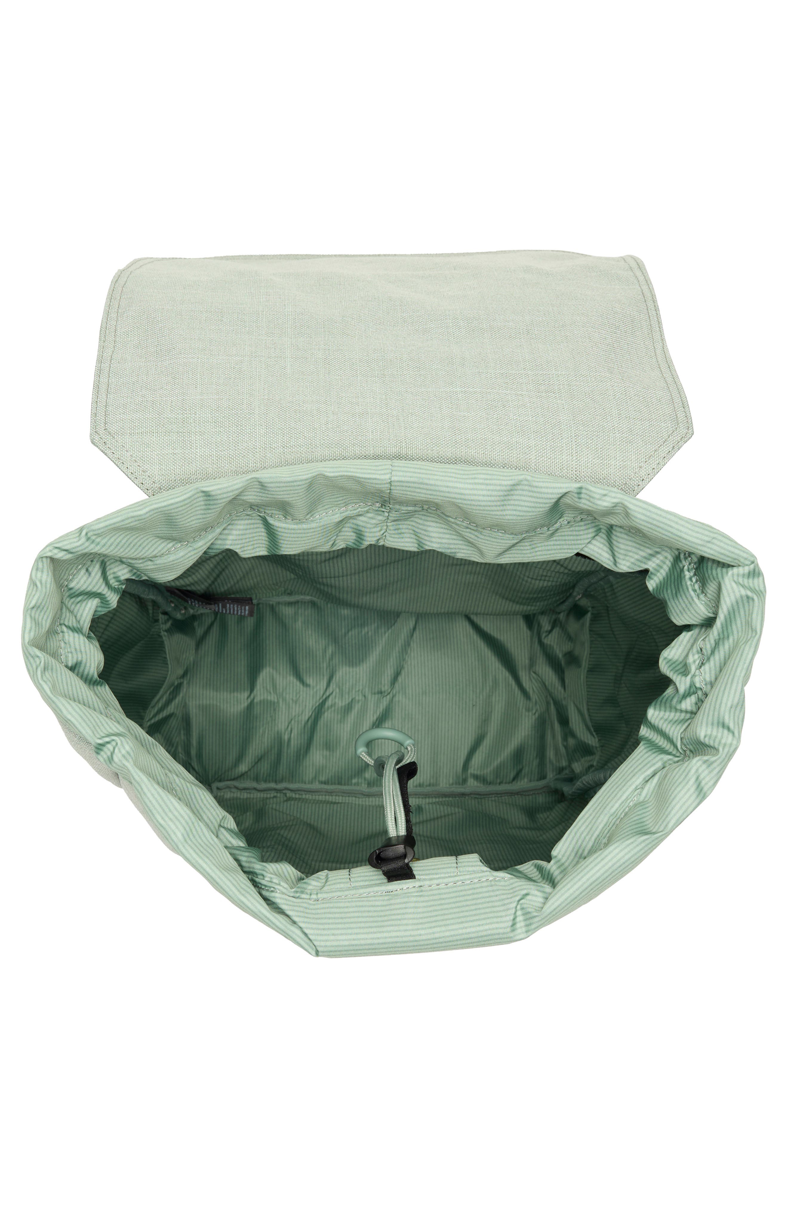 Herschel Supply Co. Retreat Backpack, Alternate, color, Iceberg Green Crosshatch