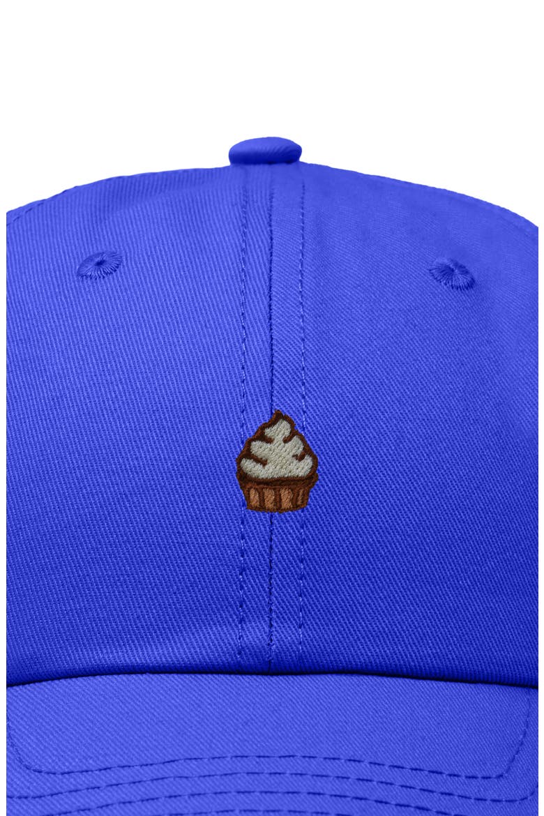 Cupcake Dad Cap, Alternate, color, Royal Blue