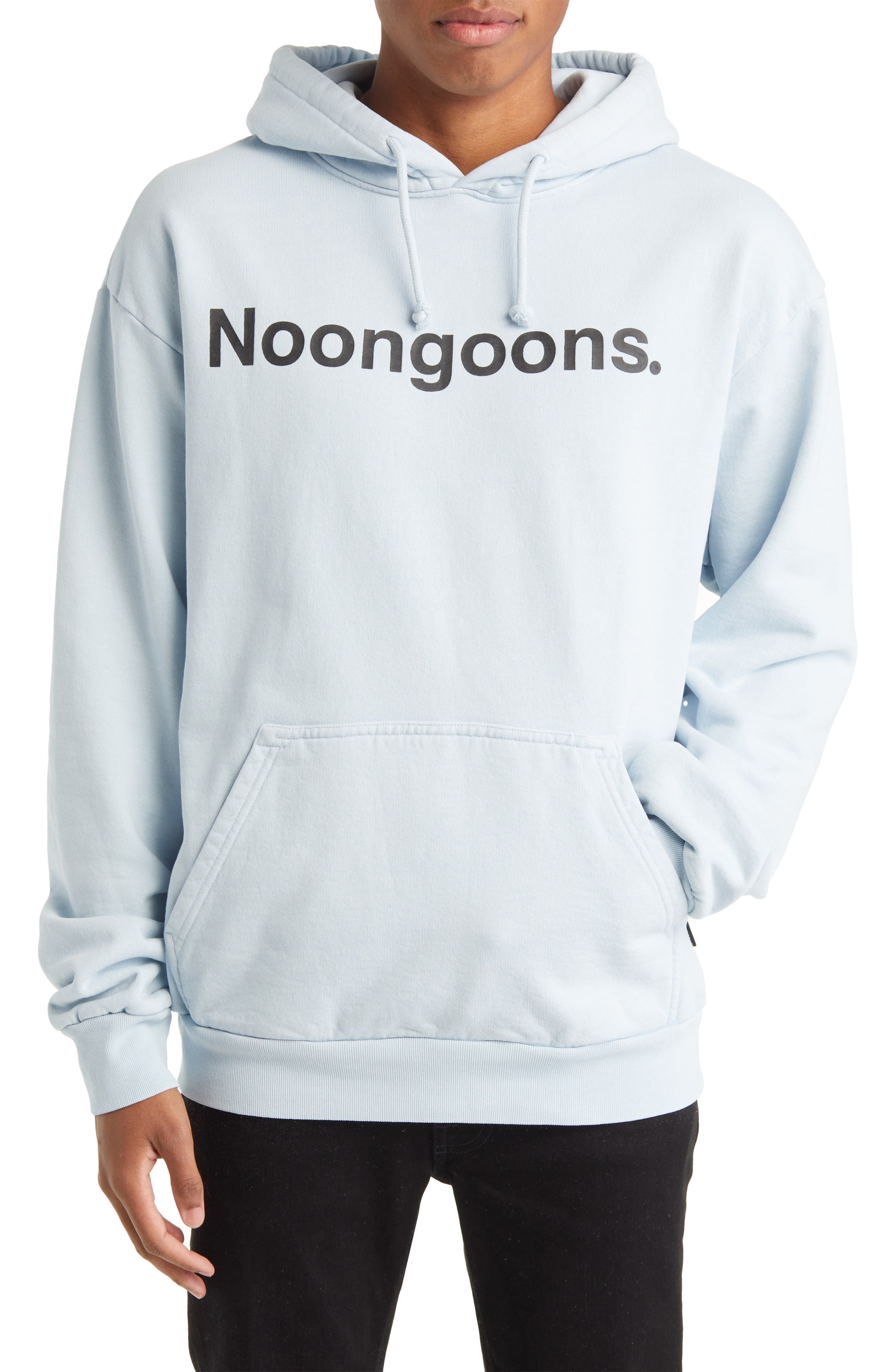 Noon Goons Here to Stay Cotton Graphic Logo Hoodie (Men) | Nordstrom