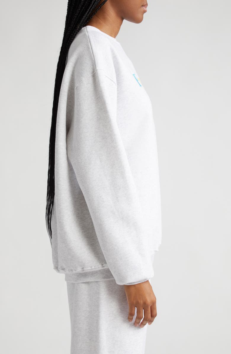 THE MAYFAIR GROUP Gender Inclusive Empathy Always Embroidered Crewneck Sweatshirt, Alternate, color,