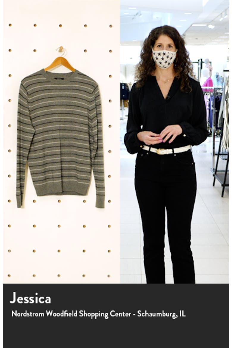 Stripe Crewneck Sweater video