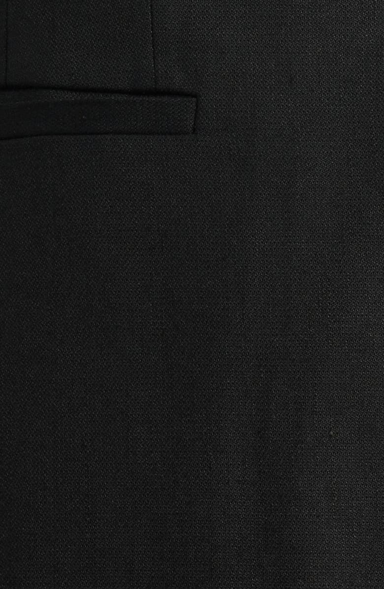 Nordstrom Linen Blend Longline Vest, Alternate, color, Black