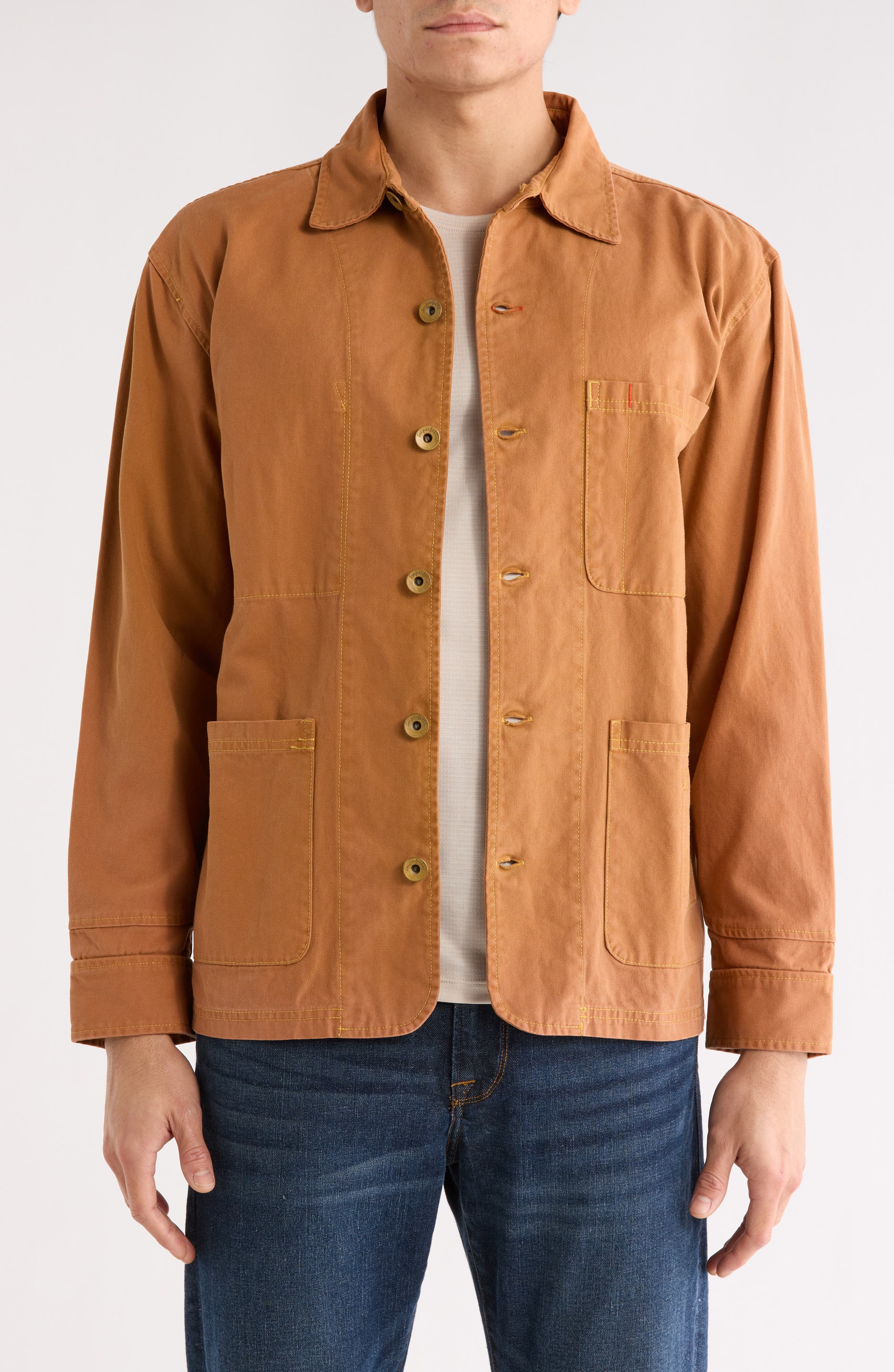 Imperfects Cunningham Organic Cotton Canvas Coat