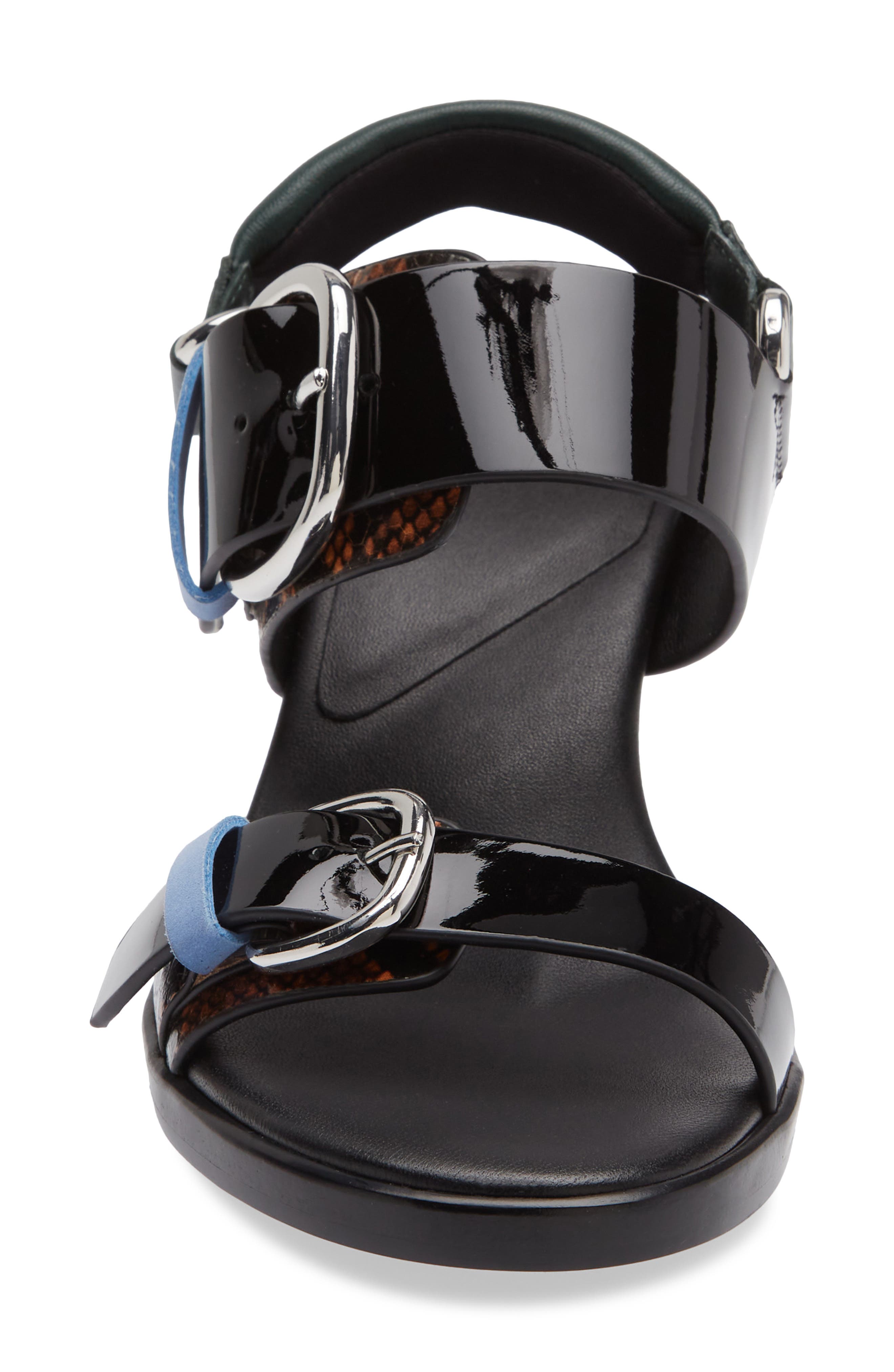 4CCCCEES Osha Line Mid Sandal, Alternate, color, Night