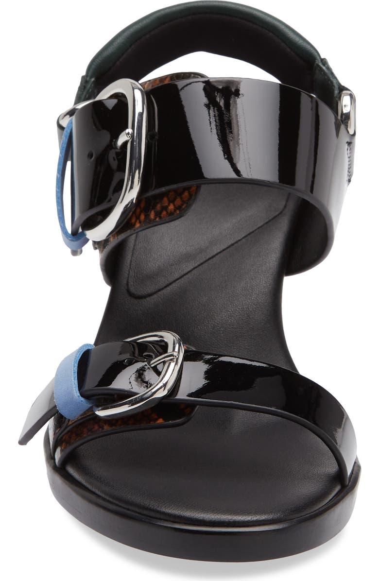 4CCCCEES Osha Line Mid Sandal, Alternate, color, Night