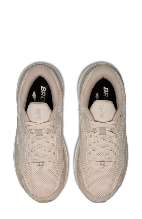 Brooks Ghost Max Se Sneaker In Almond Peach/chateau/coconut