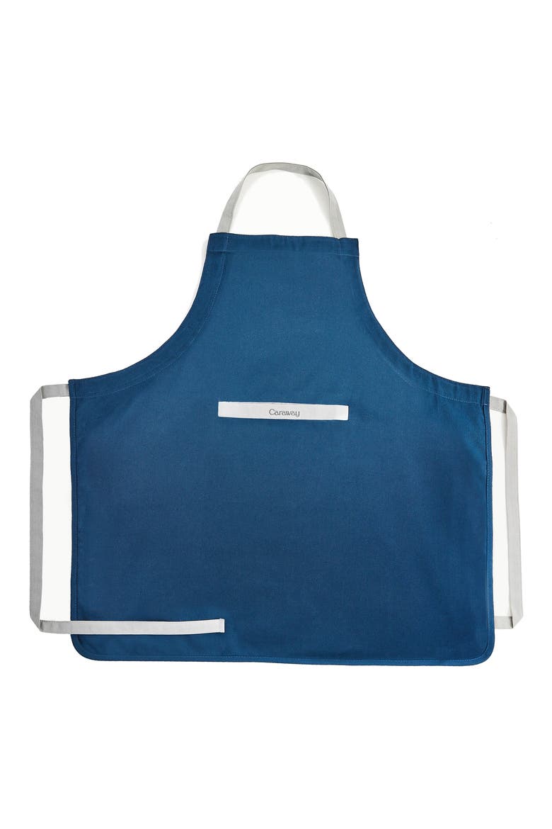 Cotton Apron, Main, color, NAVY