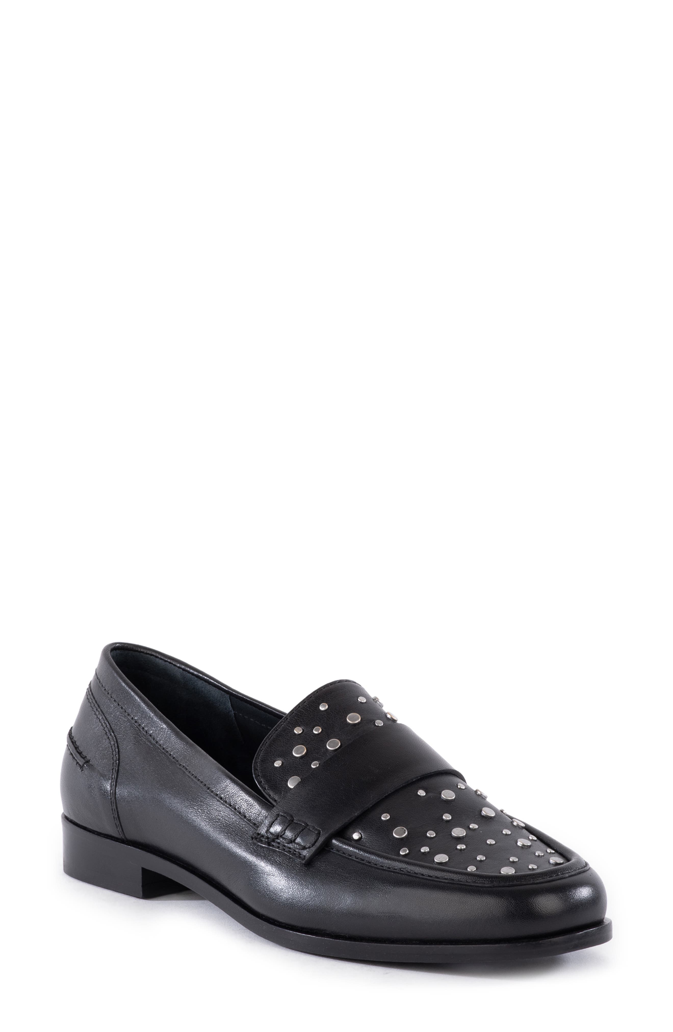 Seychelles Sooner or Later Loafer, Main, color, Black Leather