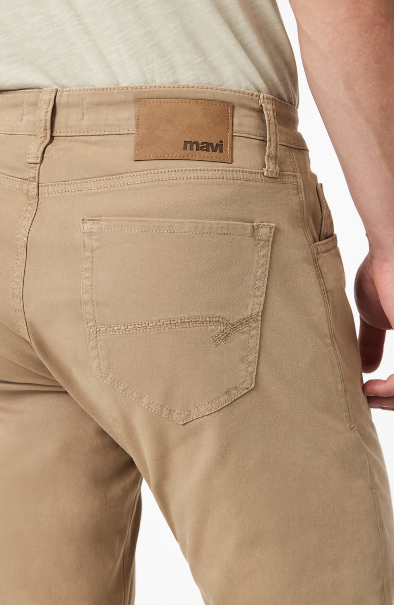 Mavi Jeans Matt Relaxed Straight Leg Twill Pants, Alternate, color, Khaki Casual Twill