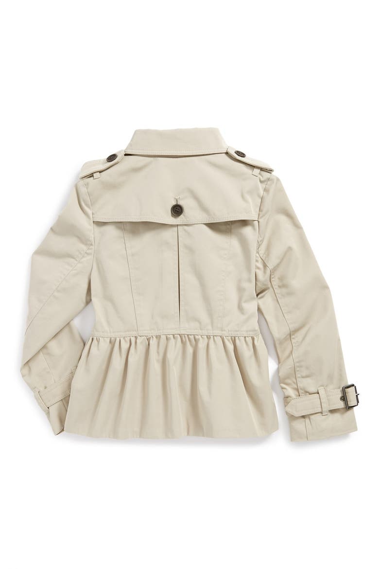 'Mini Rushcourt' Trench Coat, Alternate, color, TRENCH