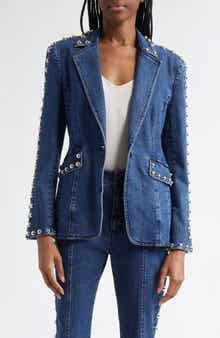 Cinq à Sept Milly Studded Denim Jacket