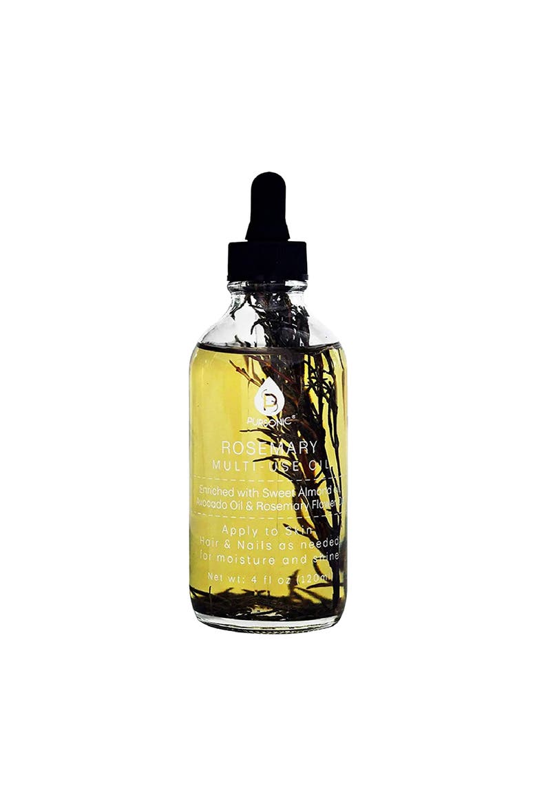 Rosemary Flower Multi Use Body Oils 4 Oz, Main, color, Green