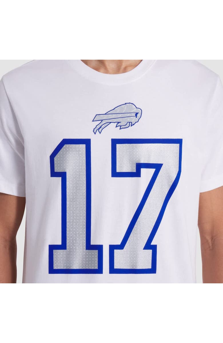 Nike Men's Nike Josh Allen White Buffalo Bills 2025 Rivalries Collection Player Name & Number T-Shirt, Alternate, color, White