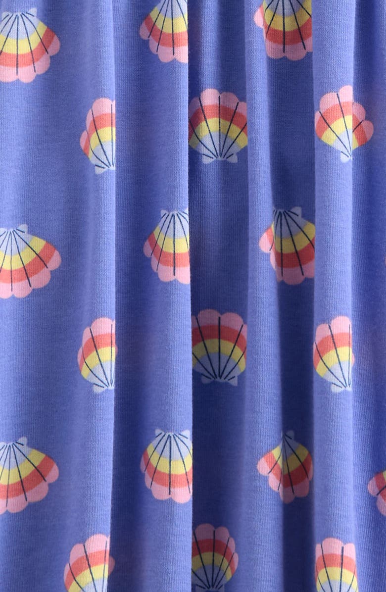 Tucker + Tate Kids' Print Racerback Dress, Alternate, color, Blue Persia Rainbow Seashells